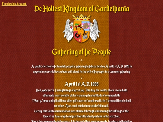 garfleithania/election screenshot