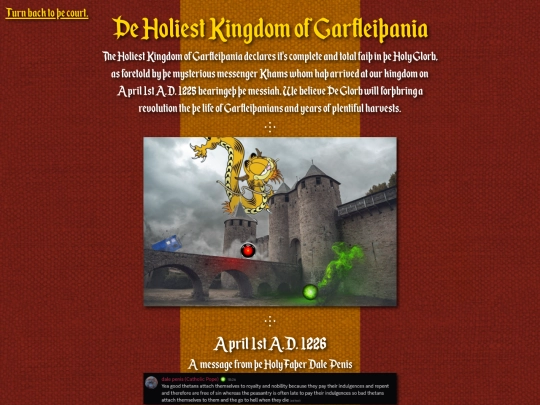 garfleithania/glorb screenshot