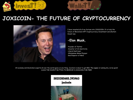 joxicoin screenshot