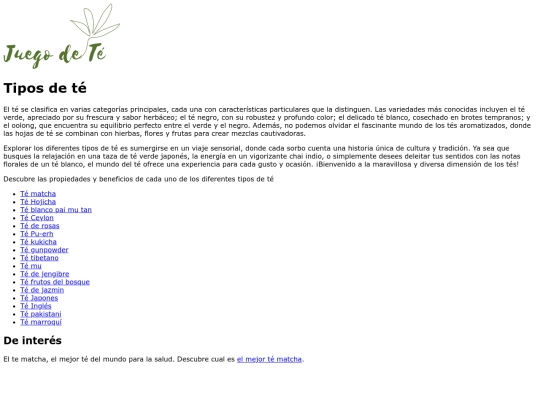 tipos-de-te screenshot