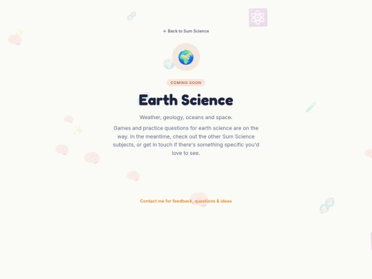 Sum Science/earth-science screenshot