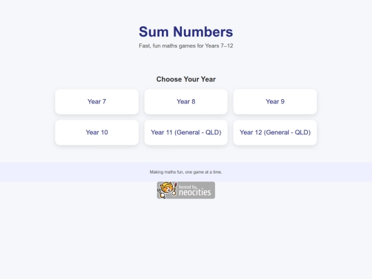 sum-numbers-games screenshot