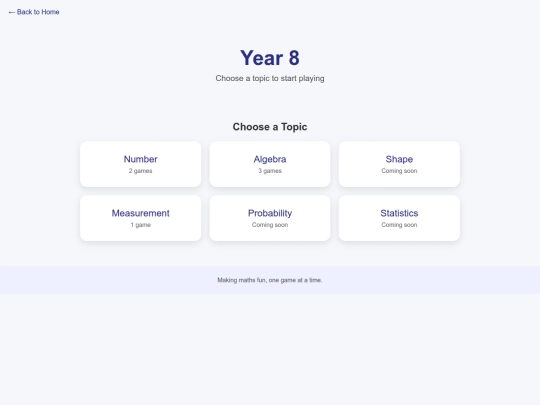 sum-numbers-games/year8 screenshot