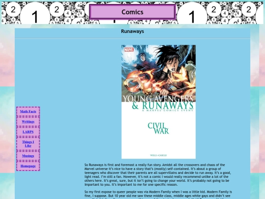 comics/runaways screenshot