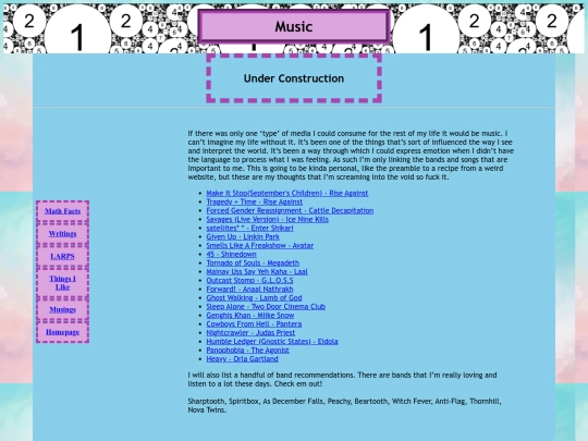 songs/music screenshot