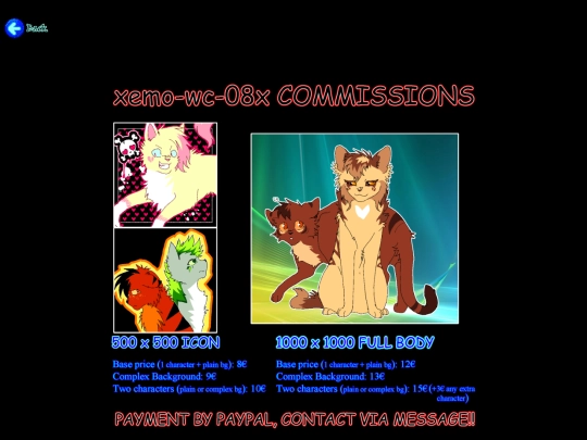 commission screenshot