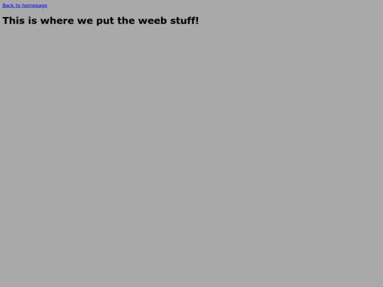 weeb screenshot