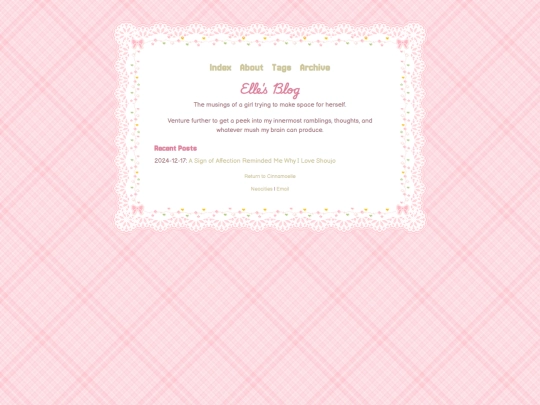 blog screenshot