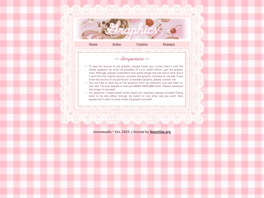 collections/graphics screenshot