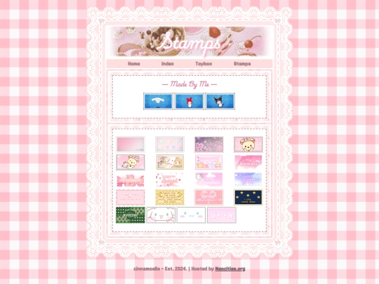 collections/graphics/stamps screenshot