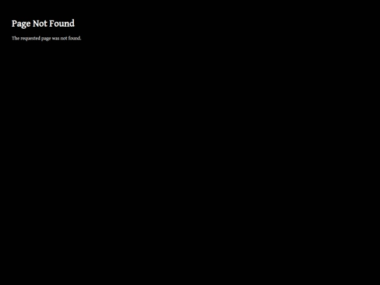 not_found screenshot