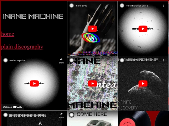 discography screenshot