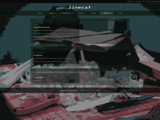 making screenshot