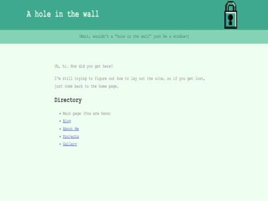 index screenshot