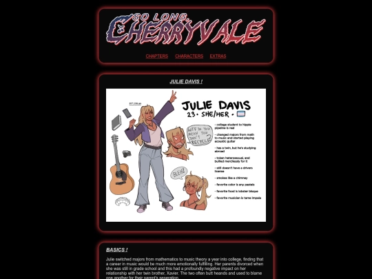 characters/julie screenshot