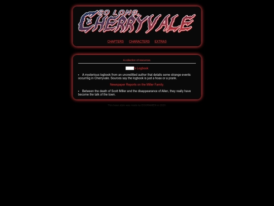 extras screenshot
