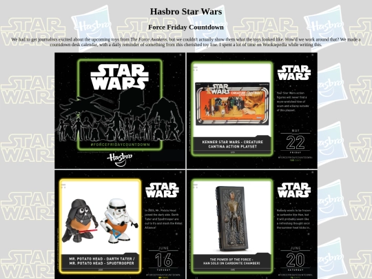 hasbrostarwars screenshot