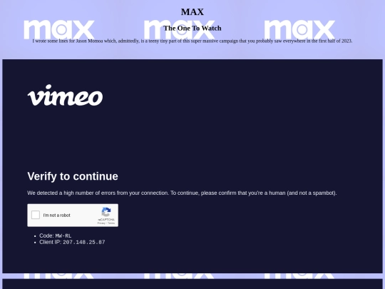 max screenshot