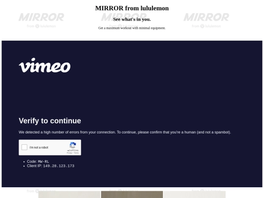 mirror screenshot