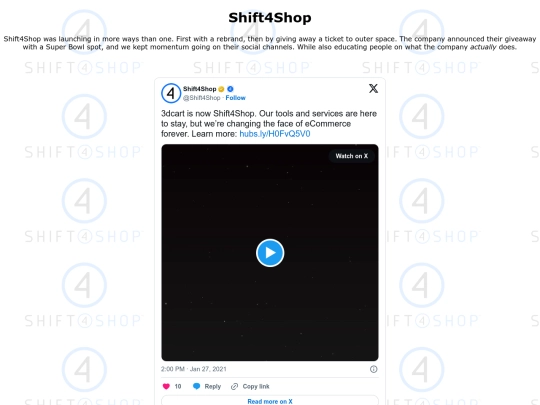 shift4shop screenshot