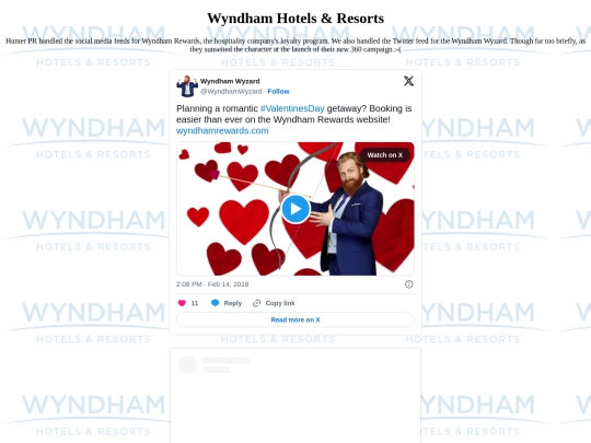 wyndham screenshot