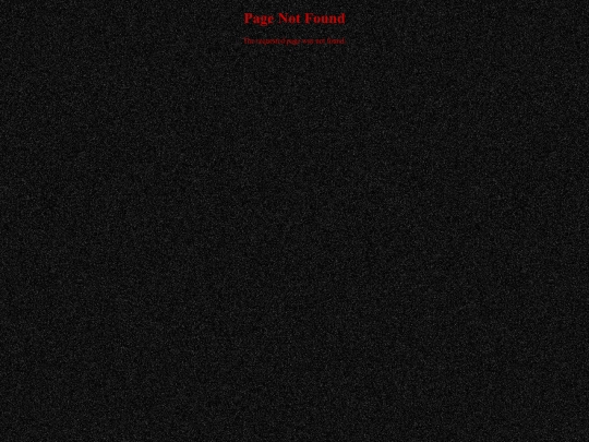 not_found screenshot