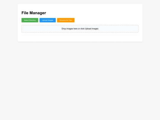 admin screenshot