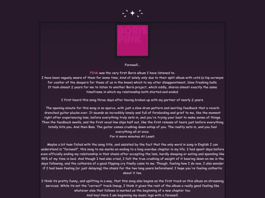 farewell screenshot