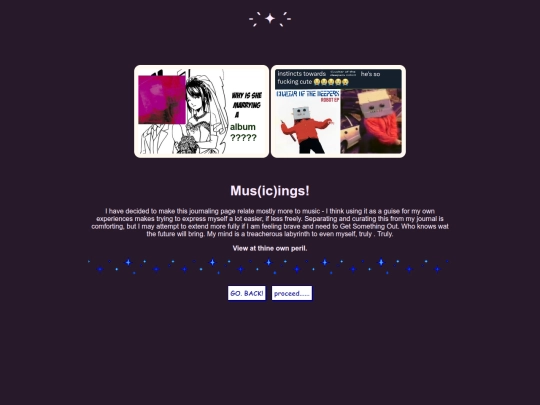 musings screenshot