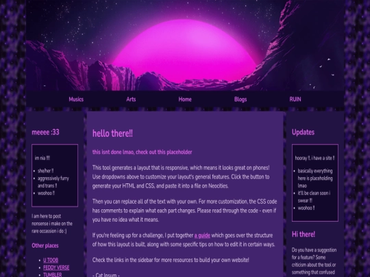 index screenshot