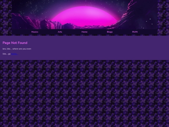 not_found screenshot