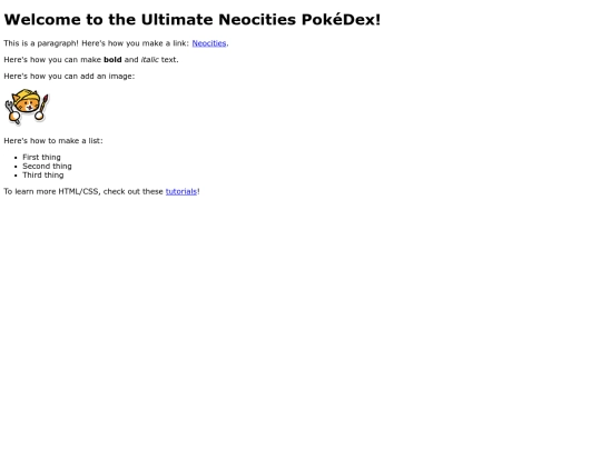 index screenshot