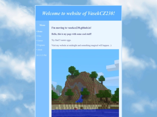home screenshot