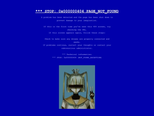 not_found screenshot