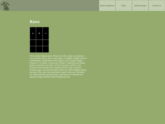 rates screenshot