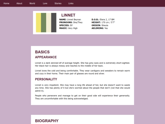 people/linnet screenshot