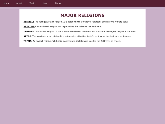 religion screenshot
