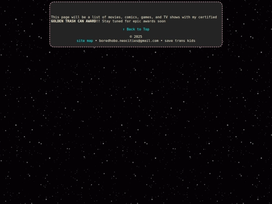 pages/awards screenshot