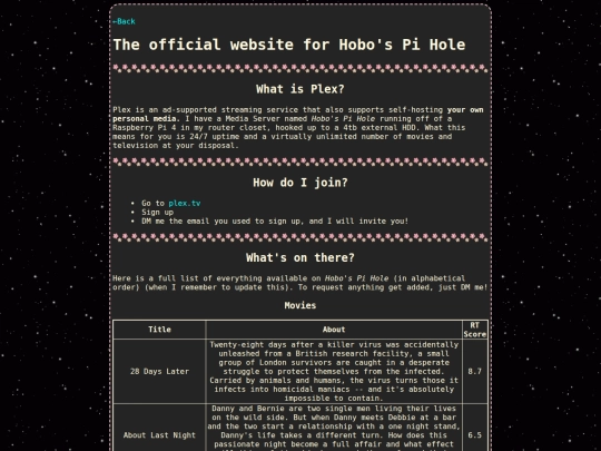 pages/plex screenshot