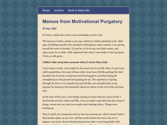 blog/posts/2025-09-30-Motivational-Purgatory screenshot