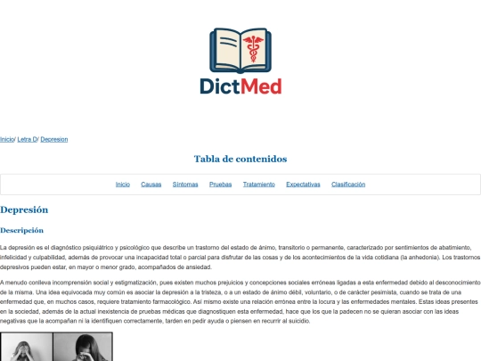 articulos/depresion screenshot