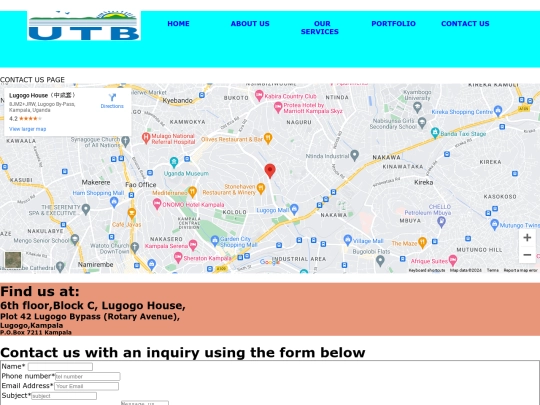 Contactus screenshot