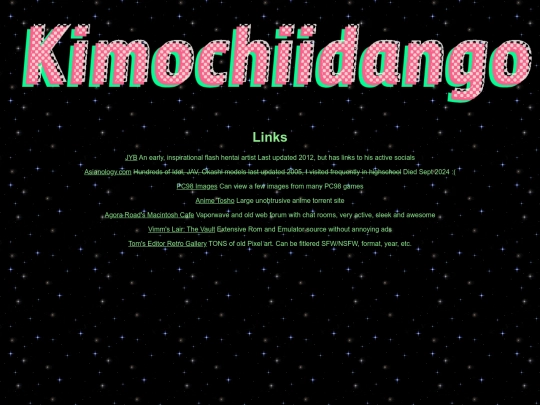 links screenshot