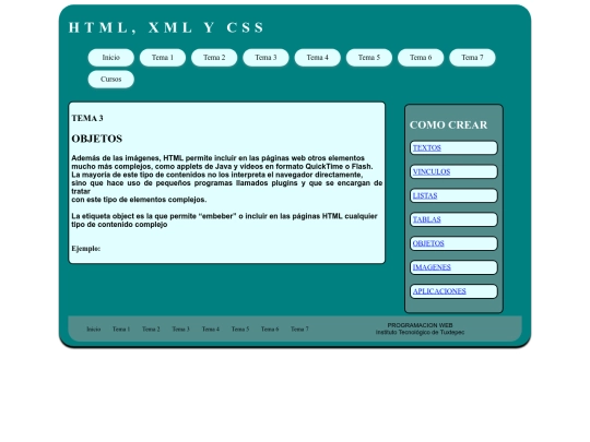 objetos screenshot