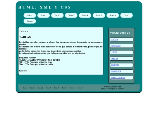 tablas screenshot
