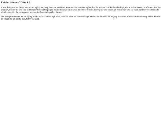 Readings/Hebrews.7.26-8.2 screenshot
