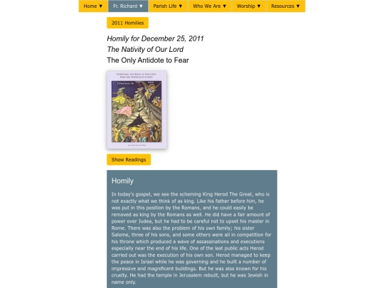 fr_richard/2011/homily20111225 screenshot