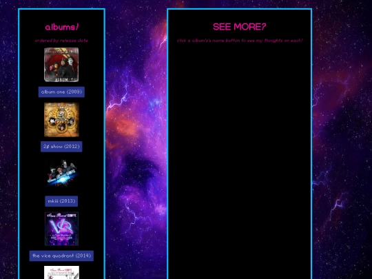 shrinesindex/spgindex/spgmusicrecs screenshot