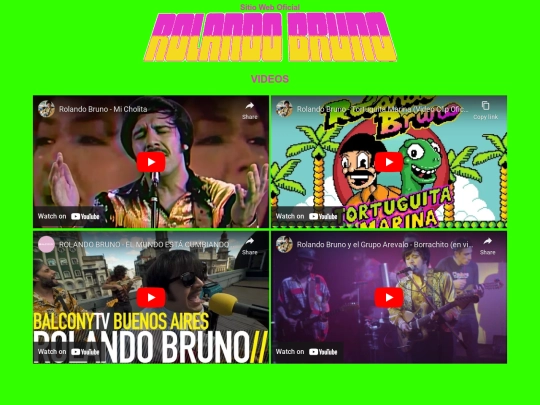 videos screenshot