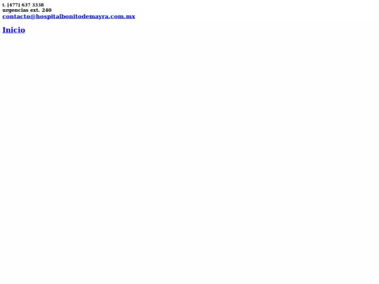 proyecto/contacto screenshot
